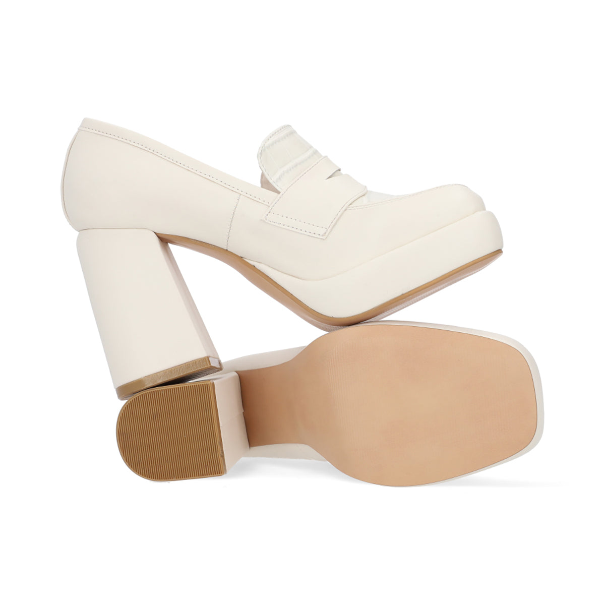 ZAPATILLA SEMIVESTIR DAMA 649401 LATTE CAPA DE OZONO