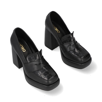 ZAPATILLA SEMIVESTIR DAMA 649401 NEGRO CAPA DE OZONO