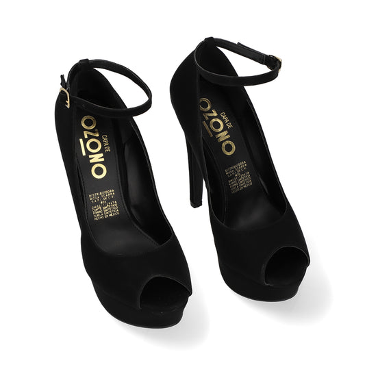 ZAPATILLA SEMIVESTIR DAMA 649501 NEGRO CAPA DE OZONO