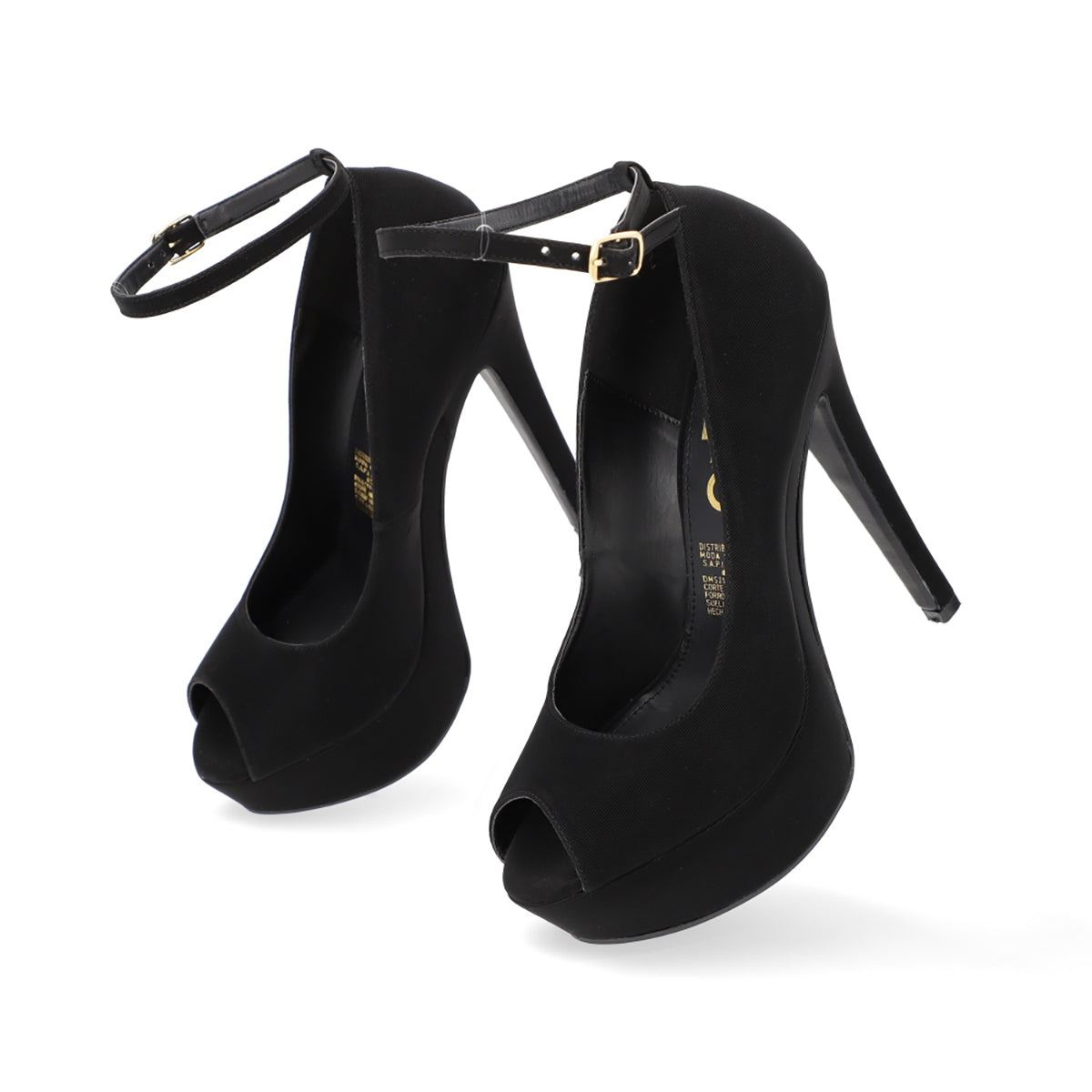 ZAPATILLA SEMIVESTIR DAMA 649501 NEGRO CAPA DE OZONO