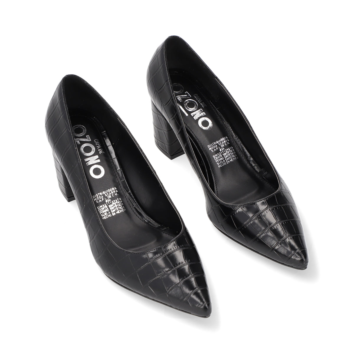 ZAPATILLA SEMIVESTIR DAMA 649601 NEGRO CAPA DE OZONO
