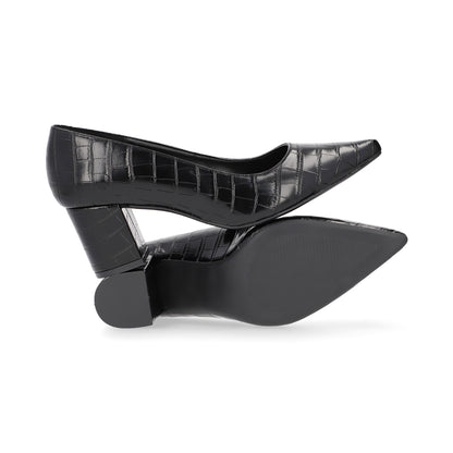 ZAPATILLA SEMIVESTIR DAMA 649601 NEGRO CAPA DE OZONO