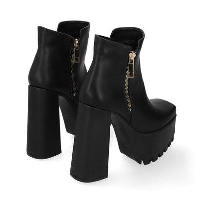 BOTÍN CASUAL DAMA 650202 NEGRO CAPA DE OZONO