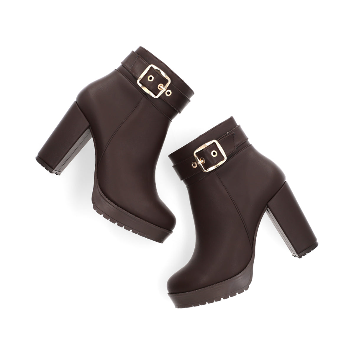 BOTÍN CASUAL DAMA 650301 CHOCOLATE CAPA DE OZONO