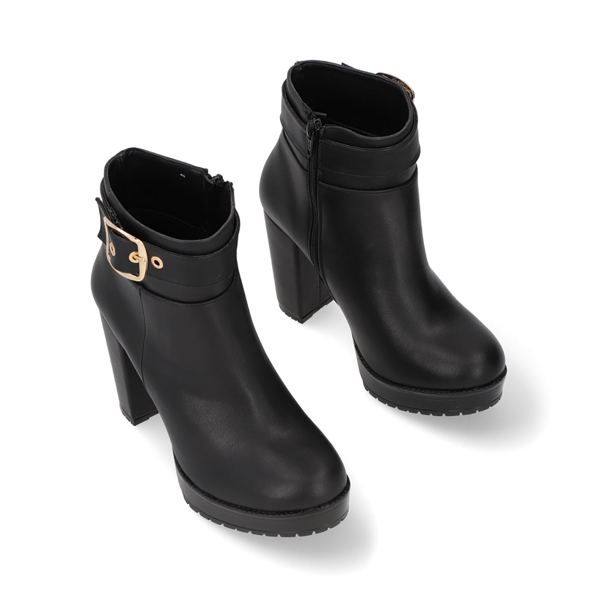 BOTÍN CASUAL DAMA 650301 NEGRO CAPA DE OZONO
