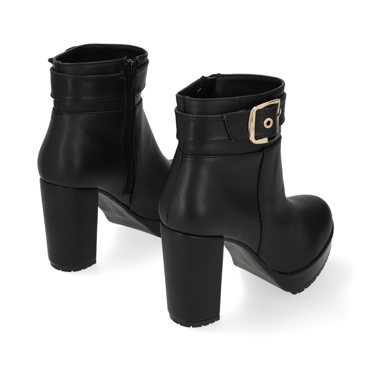 BOTÍN CASUAL DAMA 650301 NEGRO CAPA DE OZONO