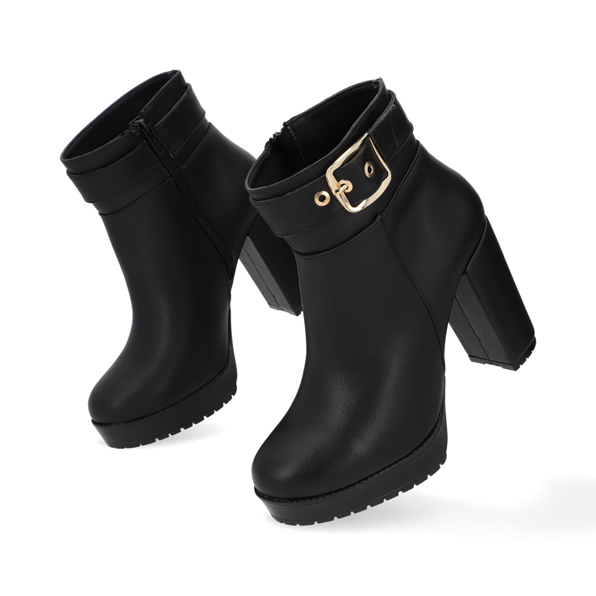 BOTÍN CASUAL DAMA 650301 NEGRO CAPA DE OZONO
