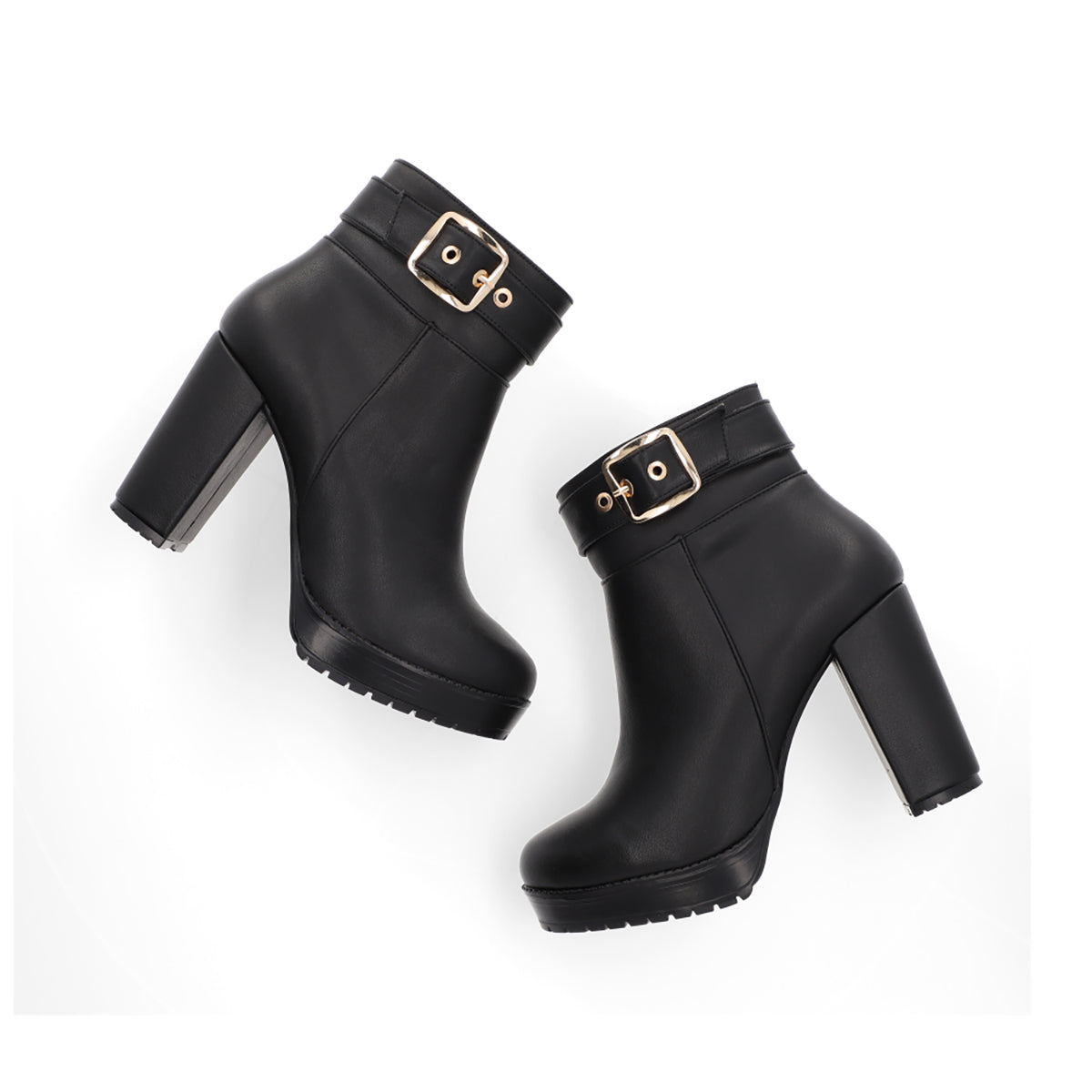 BOTÍN CASUAL DAMA 650301 NEGRO CAPA DE OZONO