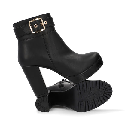 BOTÍN CASUAL DAMA 650301 NEGRO CAPA DE OZONO