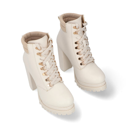 BOTÍN CASUAL DAMA 650502 LATTE CAPA DE OZONO