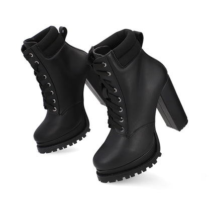 BOTÍN CASUAL DAMA 650502 NEGRO CAPA DE OZONO