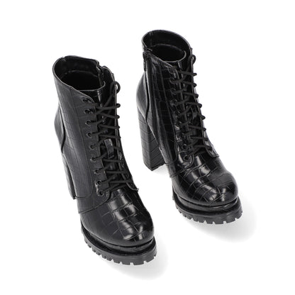 BOTÍN CASUAL DAMA 650503 NEGRO CAPA DE OZONO