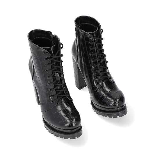 BOTÍN CASUAL DAMA 650503 NEGRO CAPA DE OZONO
