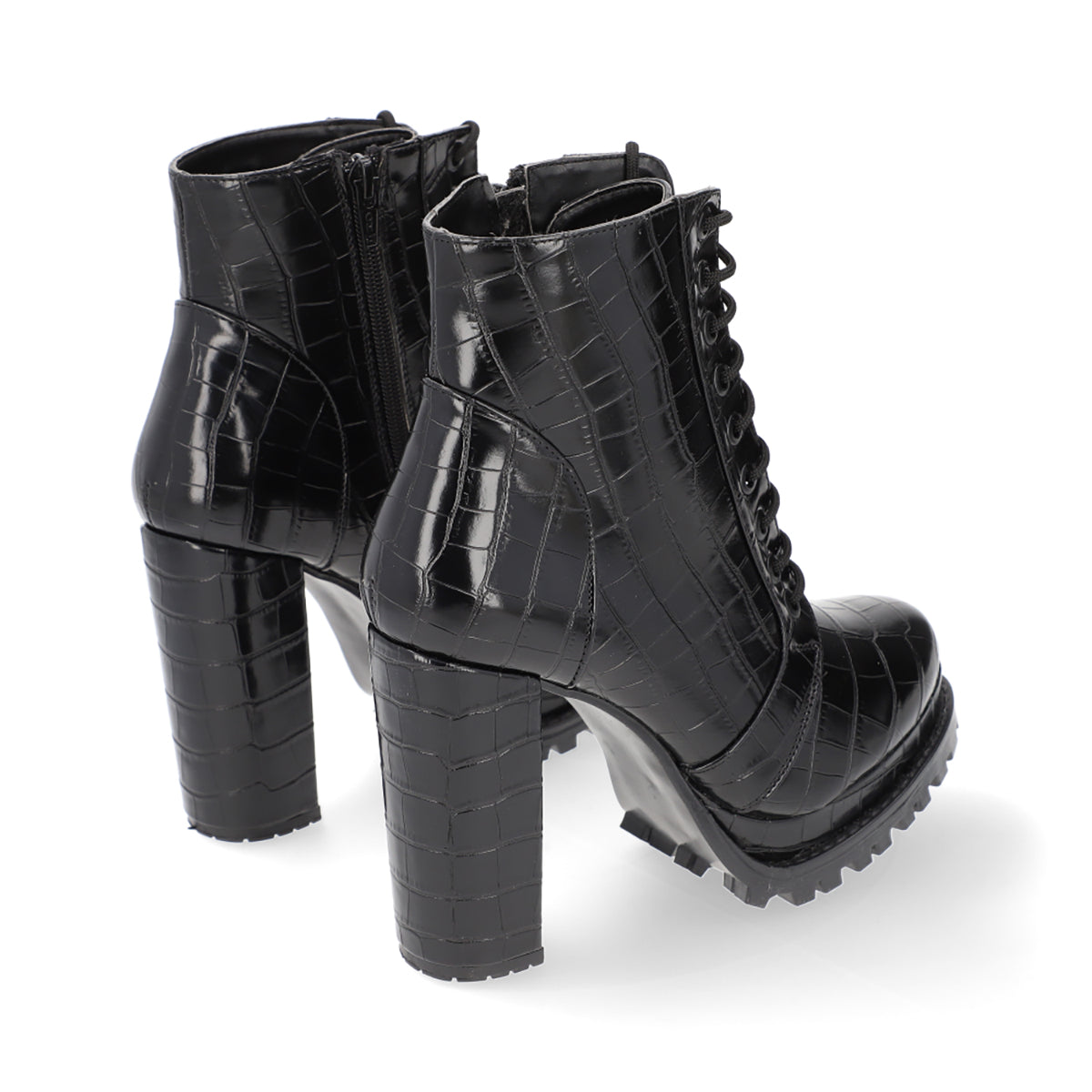 BOTÍN CASUAL DAMA 650503 NEGRO CAPA DE OZONO