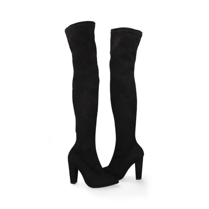 BOTA SEMIVESTIR DAMA 650801 NEGRO CAPA DE OZONO