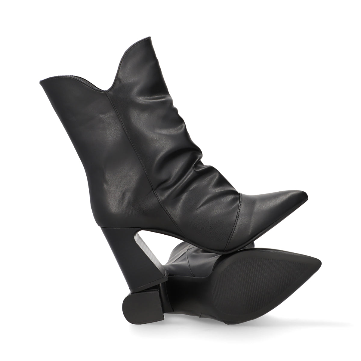 BOTA SEMIVESTIR DAMA 650901 NEGRO CAPA DE OZONO