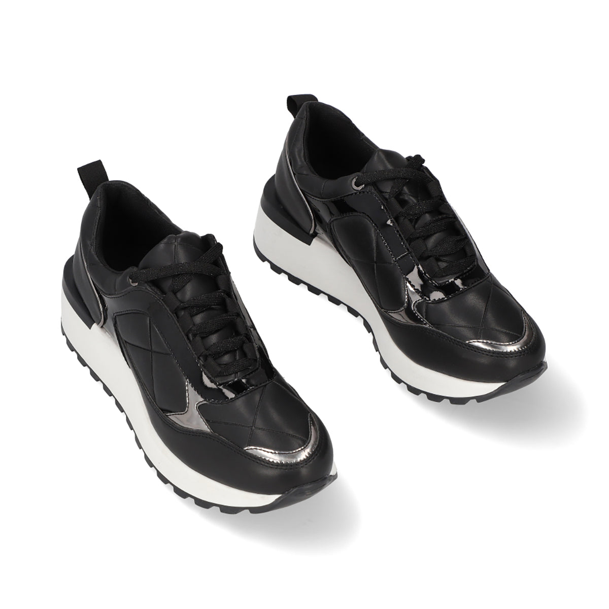 SNEAKER SPORT DAMA 651001 NEGRO CAPA DE OZONO