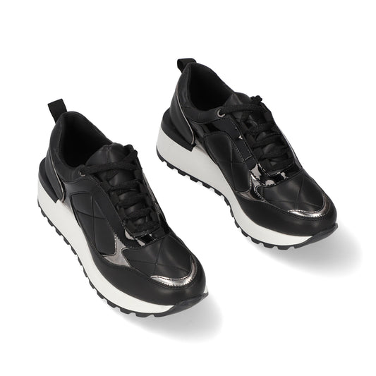 SNEAKER SPORT DAMA 651001 NEGRO CAPA DE OZONO