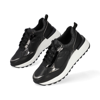 SNEAKER SPORT DAMA 651001 NEGRO CAPA DE OZONO