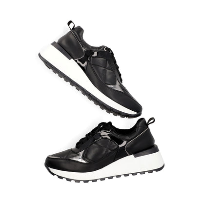 SNEAKER SPORT DAMA 651001 NEGRO CAPA DE OZONO