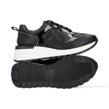 SNEAKER SPORT DAMA 651001 NEGRO CAPA DE OZONO