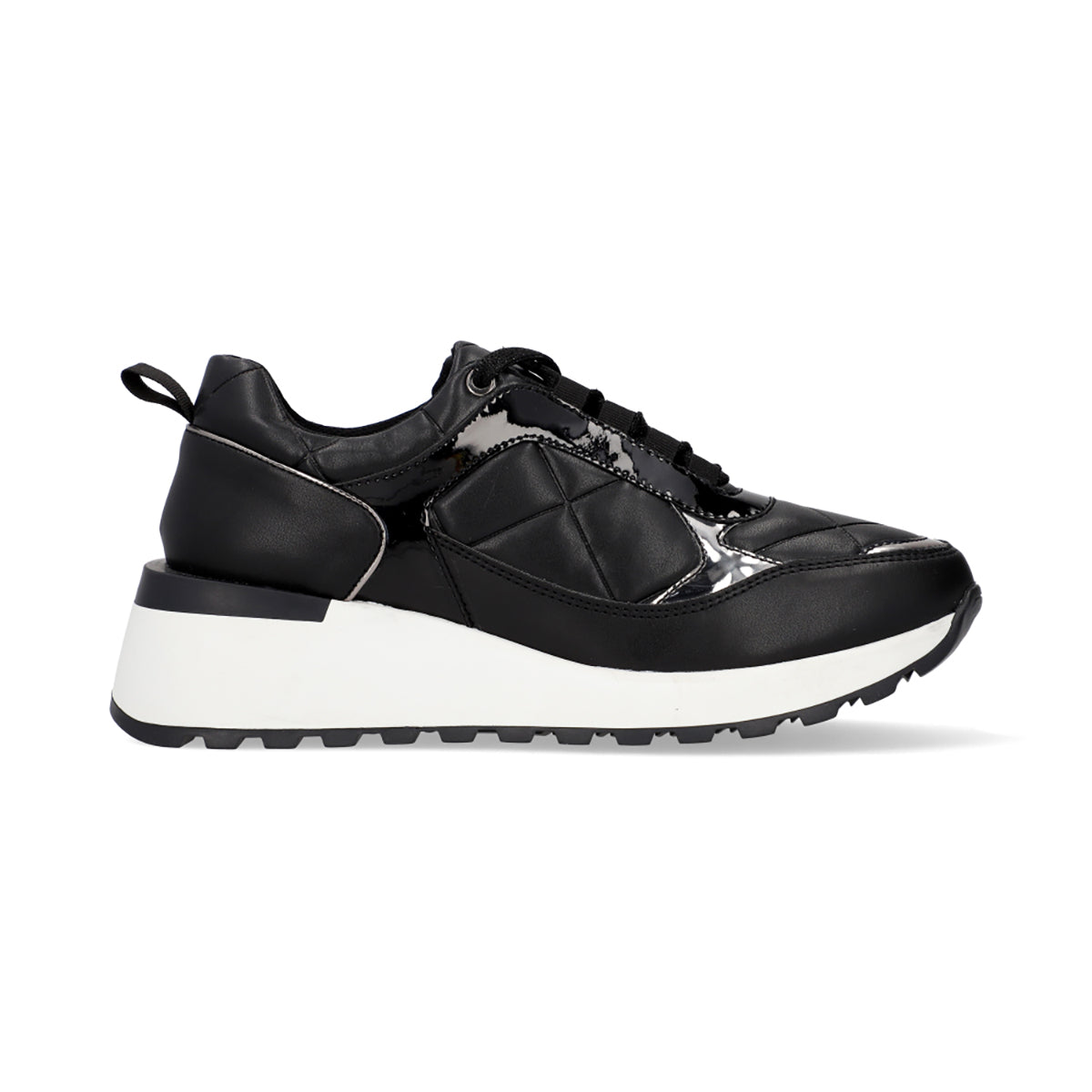 SNEAKER SPORT DAMA 651001 NEGRO CAPA DE OZONO