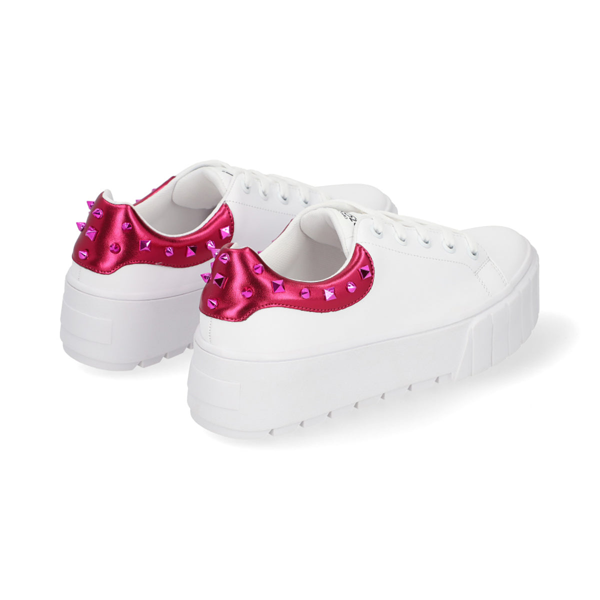 SNEAKER SPORT DAMA 651101 BLANCO/ROSA CAPA DE OZONO