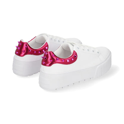 SNEAKER SPORT DAMA 651101 BLANCO/ROSA CAPA DE OZONO