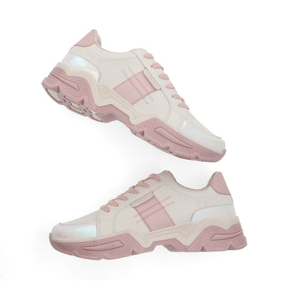 SNEAKER SPORT DAMA 651401 ROSA CAPA DE OZONO
