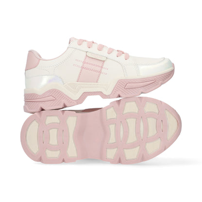 SNEAKER SPORT DAMA 651401 ROSA CAPA DE OZONO