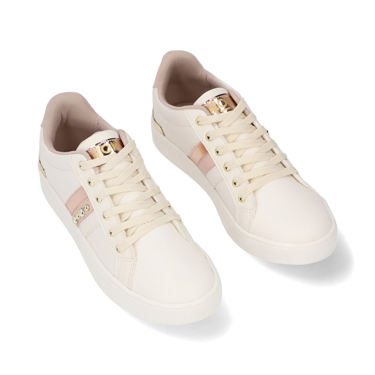 SNEAKER SPORT DAMA 651501 LATTE CAPA DE OZONO