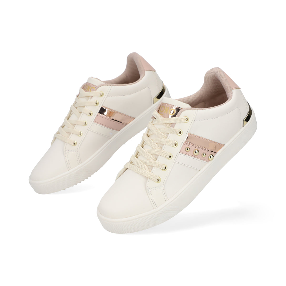 SNEAKER SPORT DAMA 651501 LATTE CAPA DE OZONO