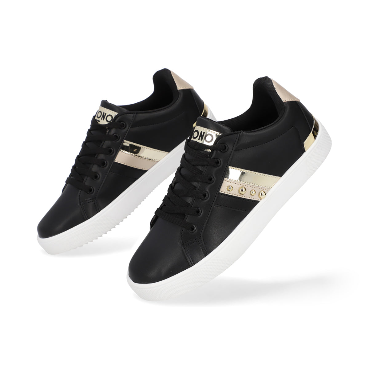 SNEAKER SPORT DAMA 651501 NEGRO CAPA DE OZONO