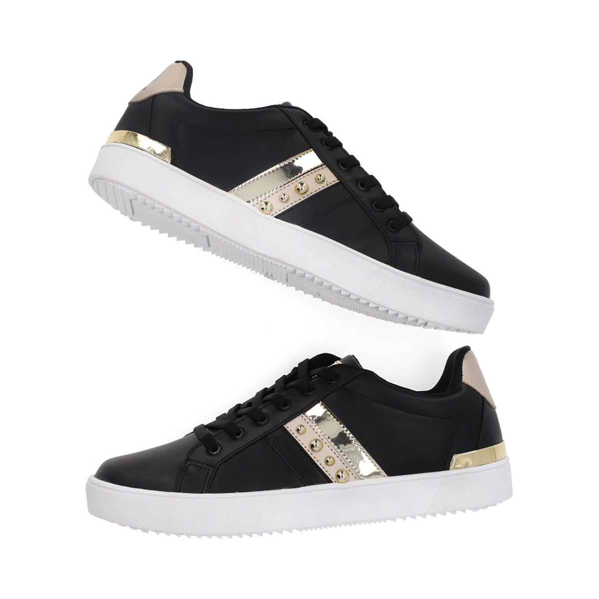 SNEAKER SPORT DAMA 651501 NEGRO CAPA DE OZONO