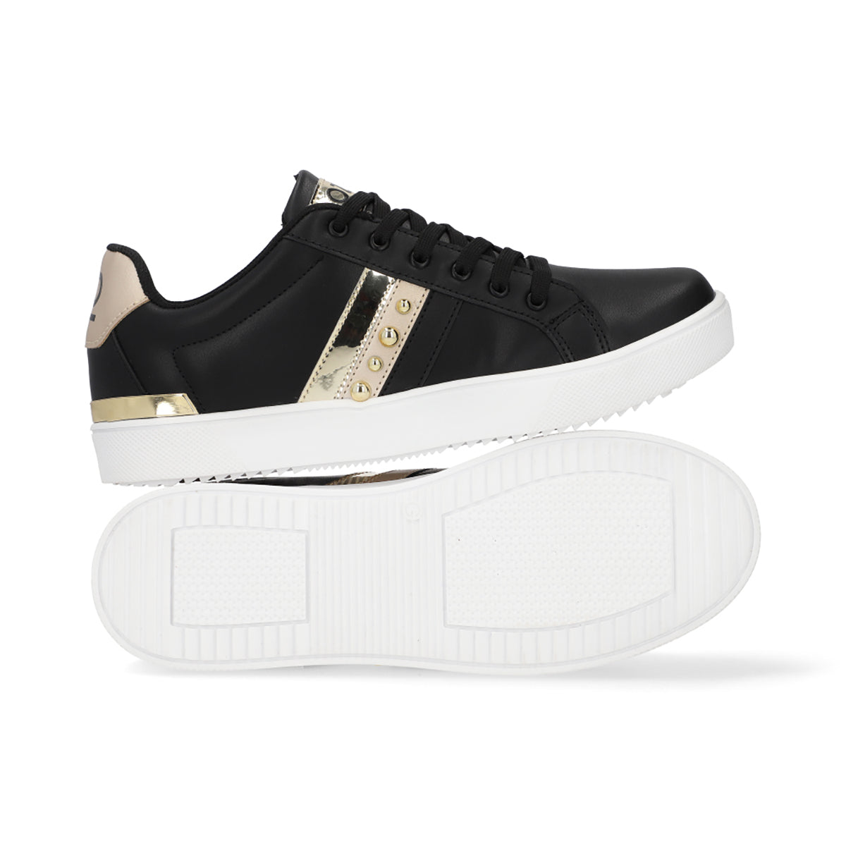 SNEAKER SPORT DAMA 651501 NEGRO CAPA DE OZONO