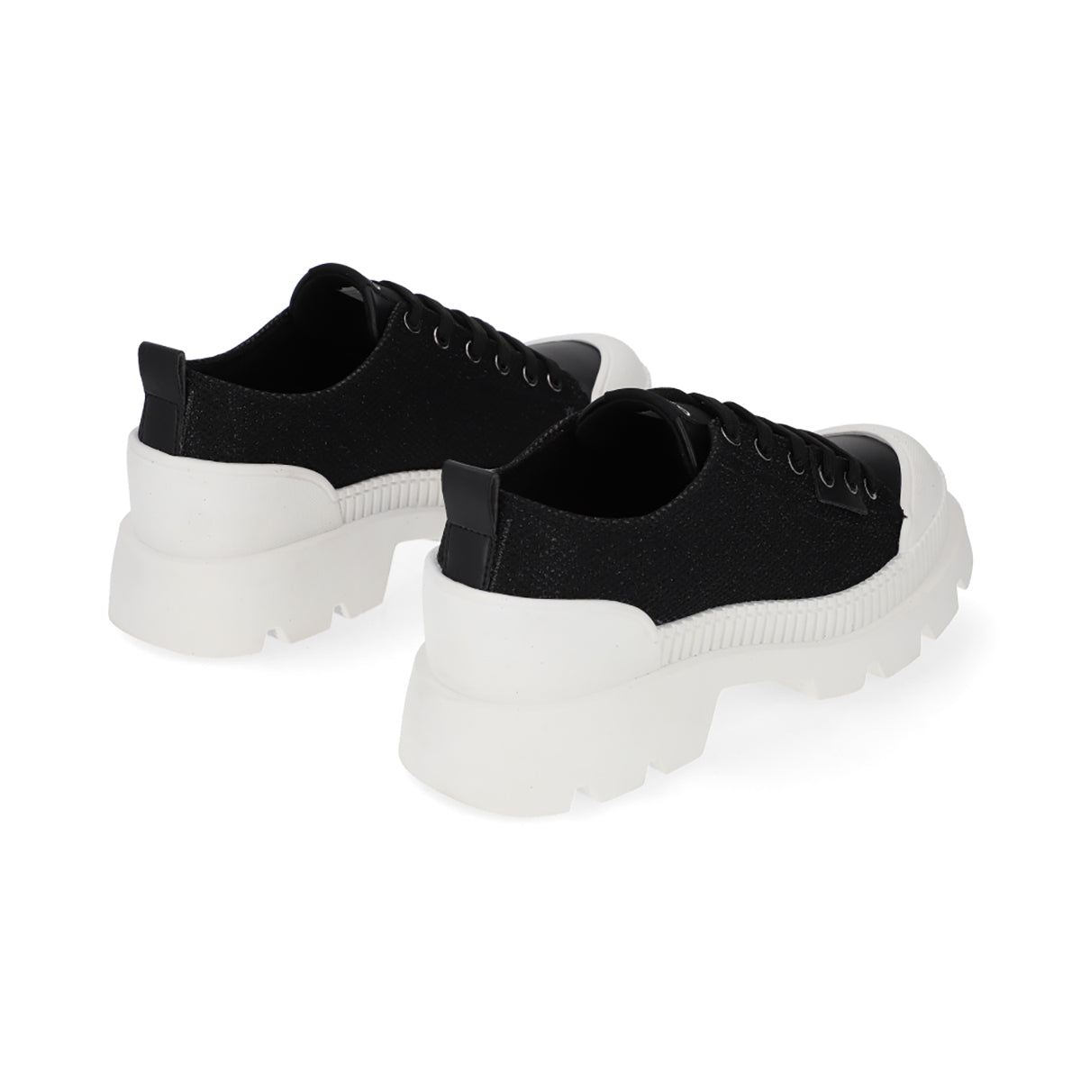 SNEAKER CASUAL DAMA 651701 NEGRO CAPA DE OZONO