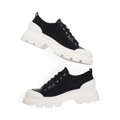 SNEAKER CASUAL DAMA 651701 NEGRO CAPA DE OZONO