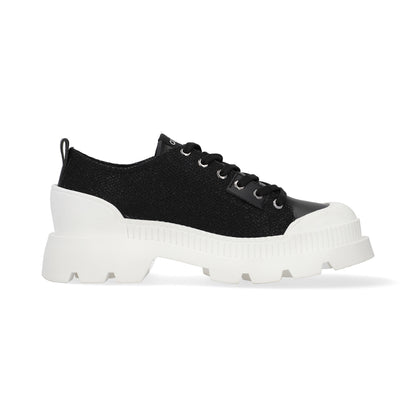 SNEAKER CASUAL DAMA 651701 NEGRO CAPA DE OZONO
