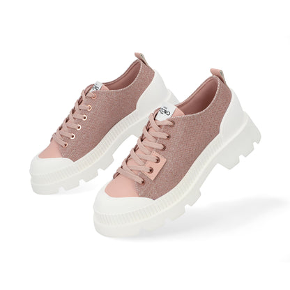 SNEAKER CASUAL DAMA 651701 ROSA CAPA DE OZONO