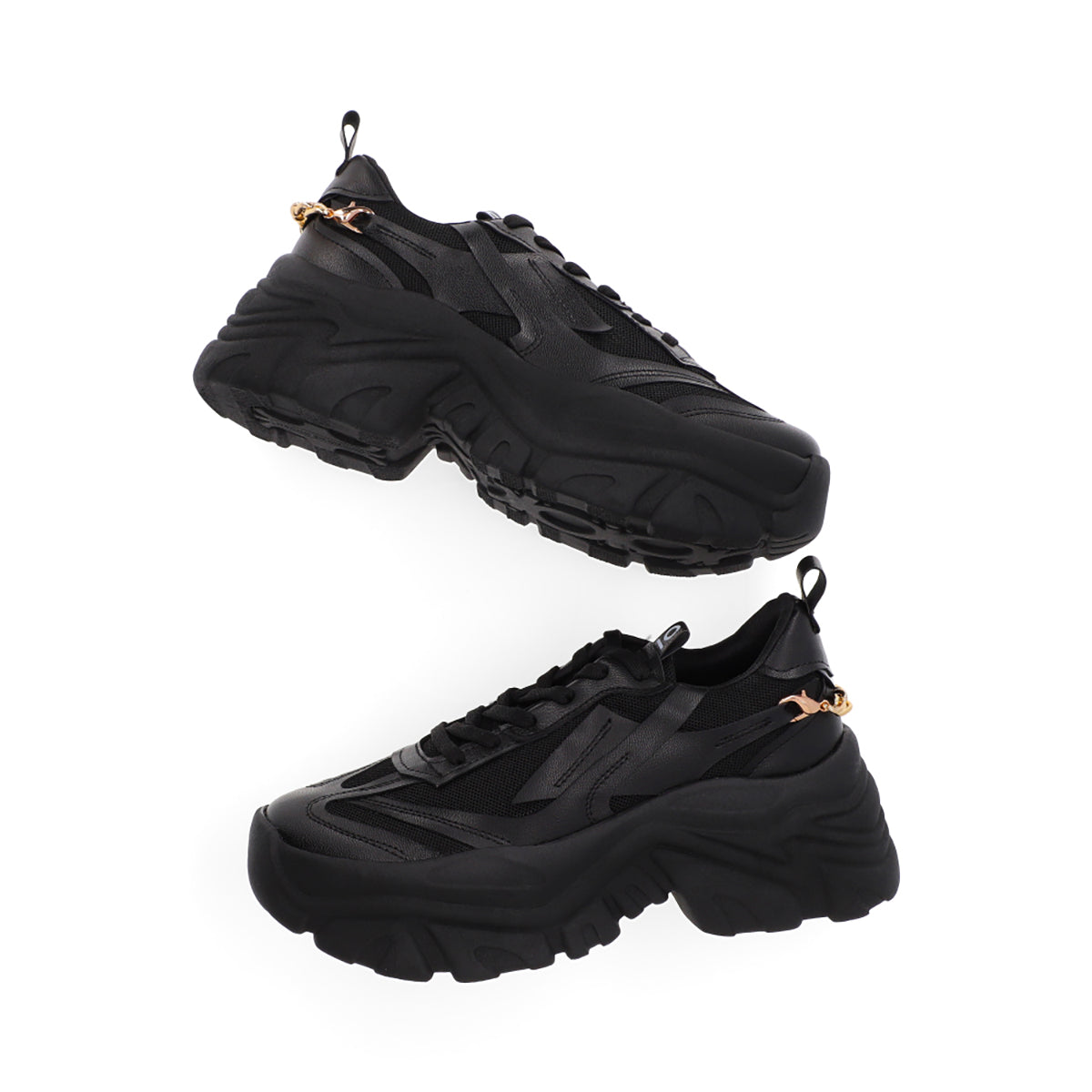 SNEAKER SPORT DAMA 651801 NEGRO CAPA DE OZONO