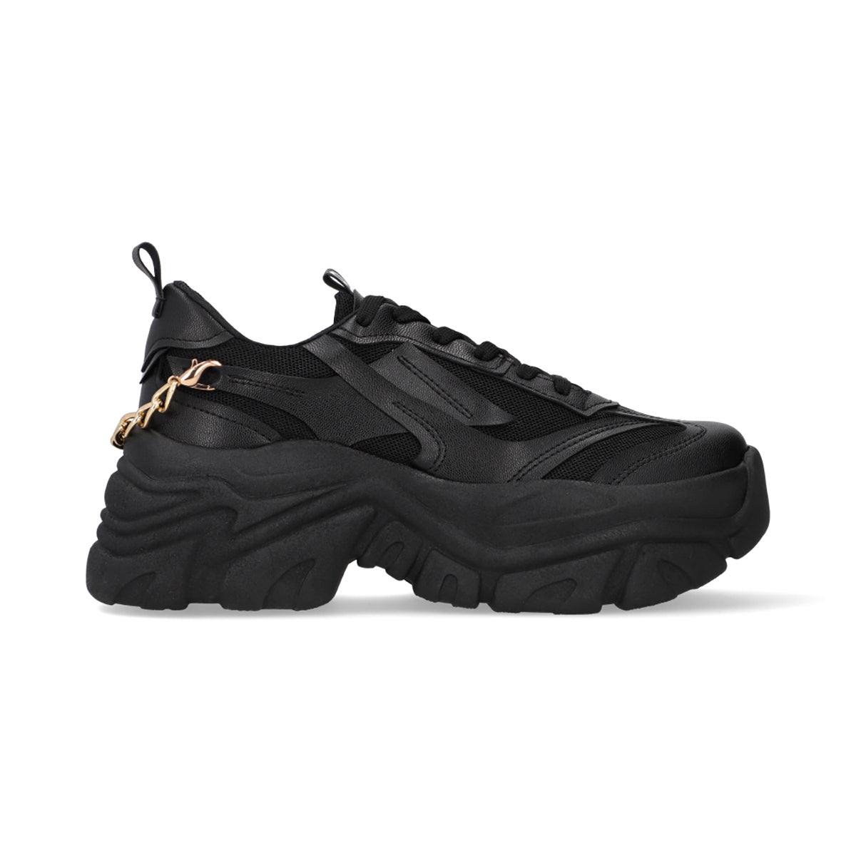 SNEAKER SPORT DAMA 651801 NEGRO CAPA DE OZONO
