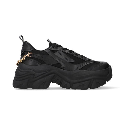 SNEAKER SPORT DAMA 651801 NEGRO CAPA DE OZONO
