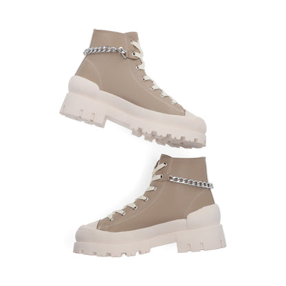 SNEAKER CASUAL DAMA 651901 BEIGE CAPA DE OZONO