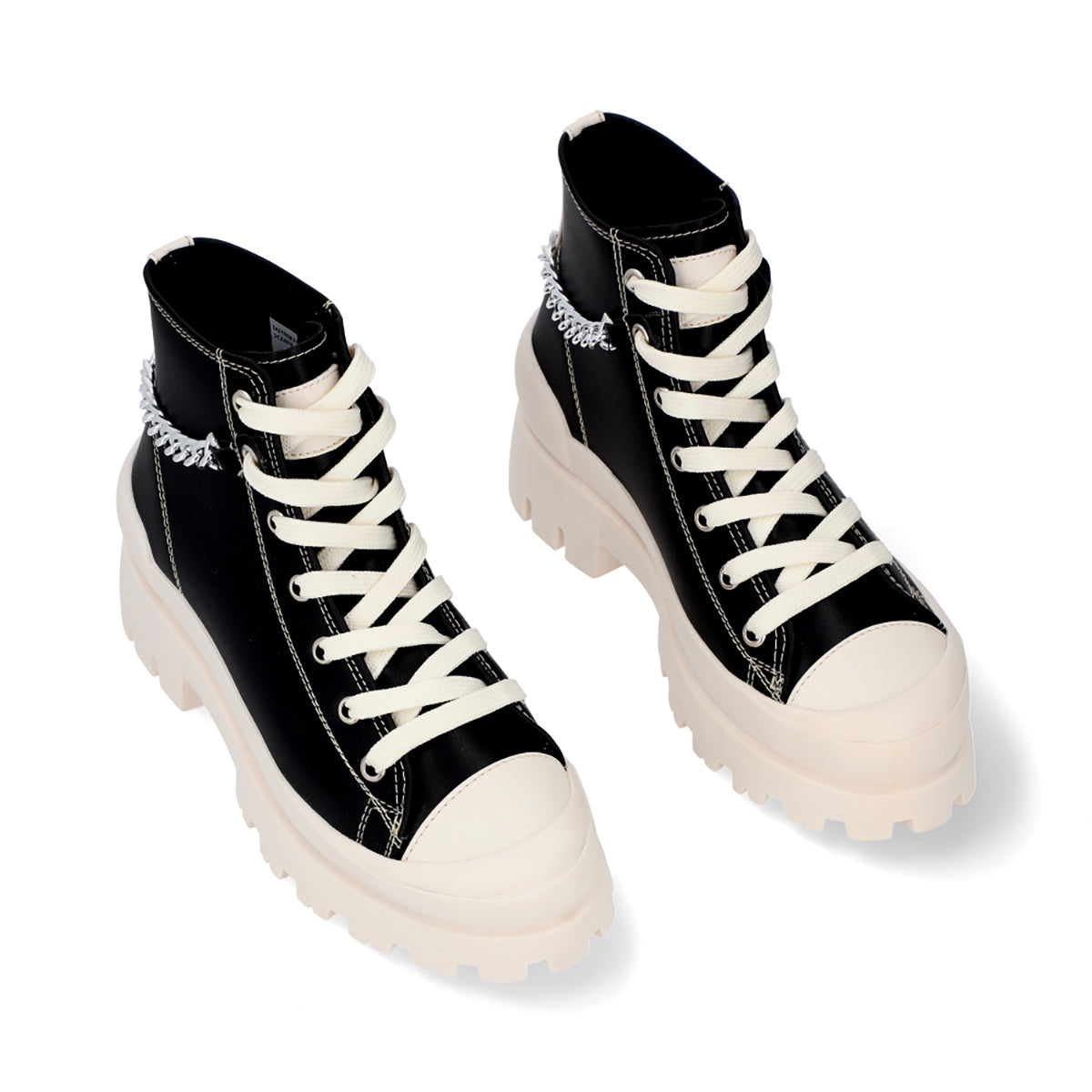 SNEAKER CASUAL DAMA 651901 NEGRO CAPA DE OZONO