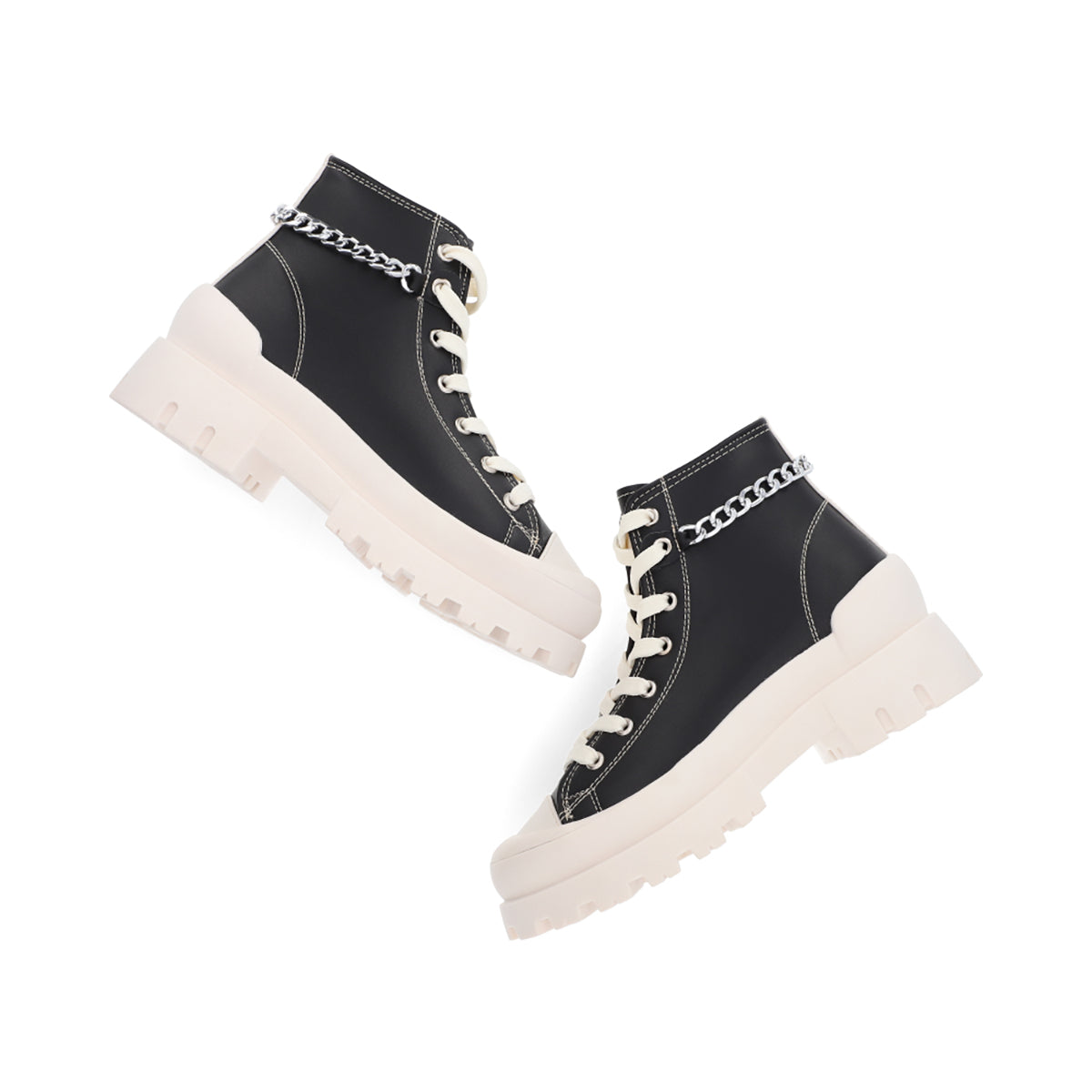 SNEAKER CASUAL DAMA 651901 NEGRO CAPA DE OZONO
