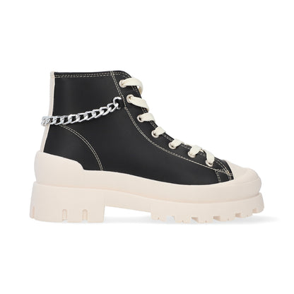 SNEAKER CASUAL DAMA 651901 NEGRO CAPA DE OZONO