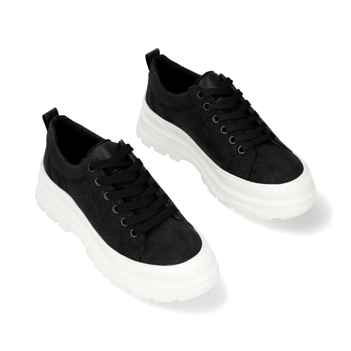 SNEAKER CASUAL DAMA 652001 NEGRO CAPA DE OZONO
