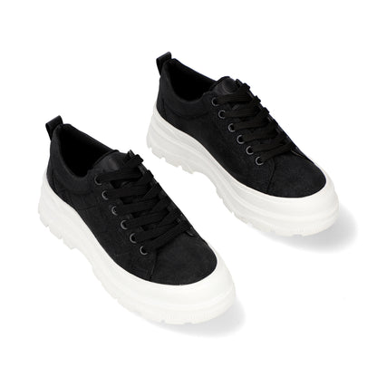 SNEAKER CASUAL DAMA 652001 NEGRO CAPA DE OZONO