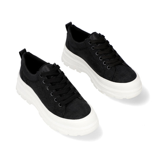 SNEAKER CASUAL DAMA 652001 NEGRO CAPA DE OZONO