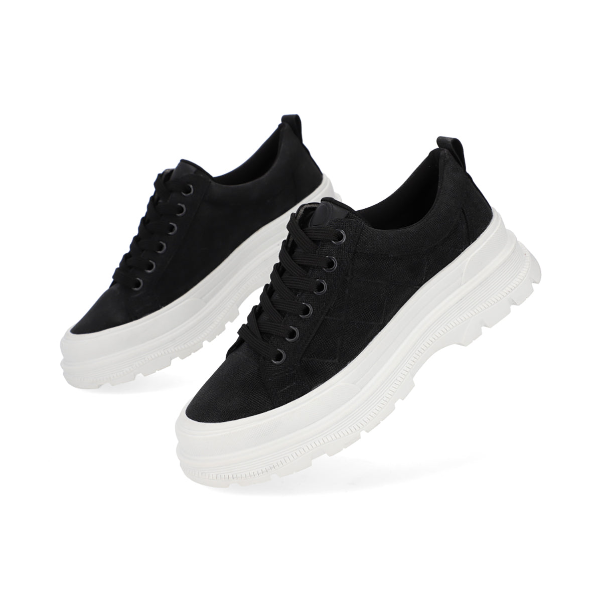 SNEAKER CASUAL DAMA 652001 NEGRO CAPA DE OZONO
